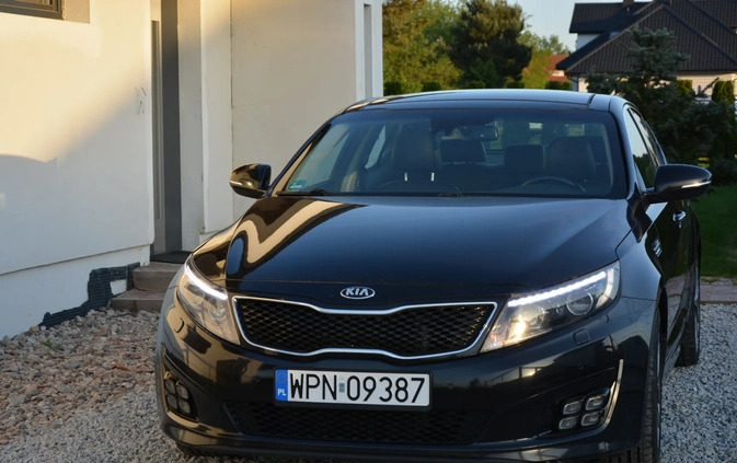 Kia Optima cena 51700 przebieg: 210098, rok produkcji 2014 z Płońsk małe 781